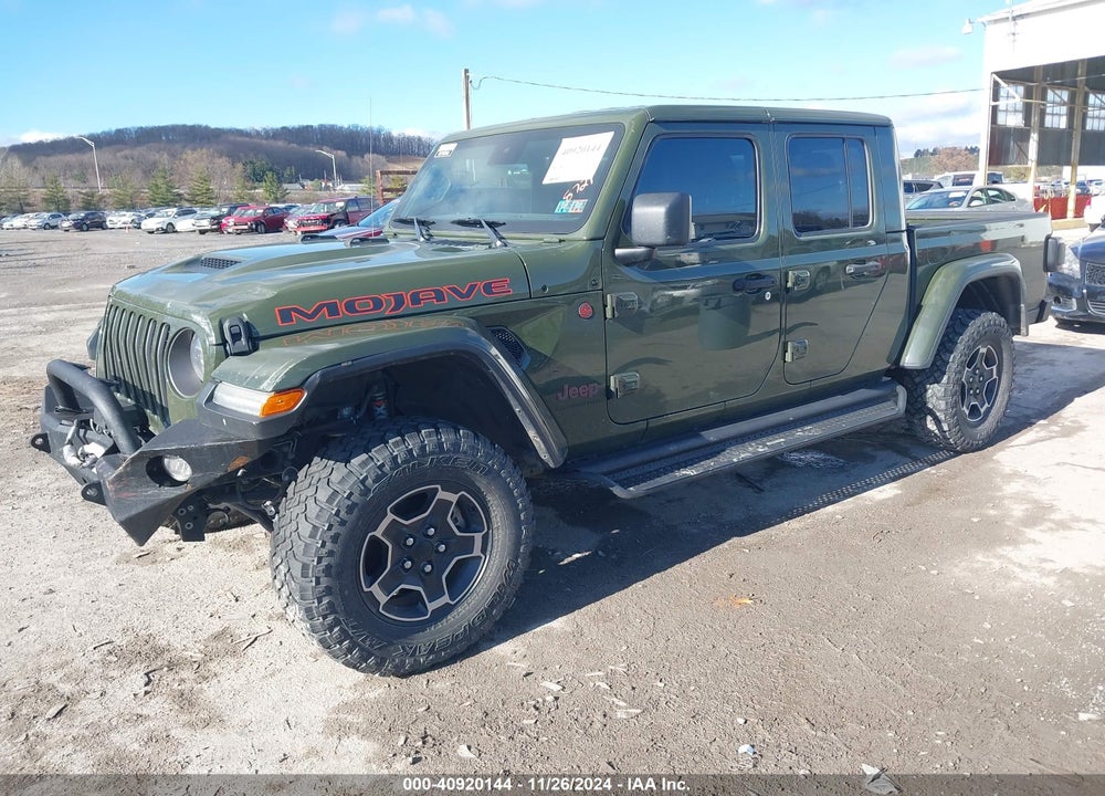 2021 JEEP GLADIATOR MOJAVE 4X4 VIN: 1C6JJTEG7ML568721