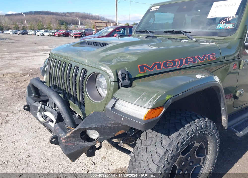 2021 JEEP GLADIATOR MOJAVE 4X4 VIN: 1C6JJTEG7ML568721