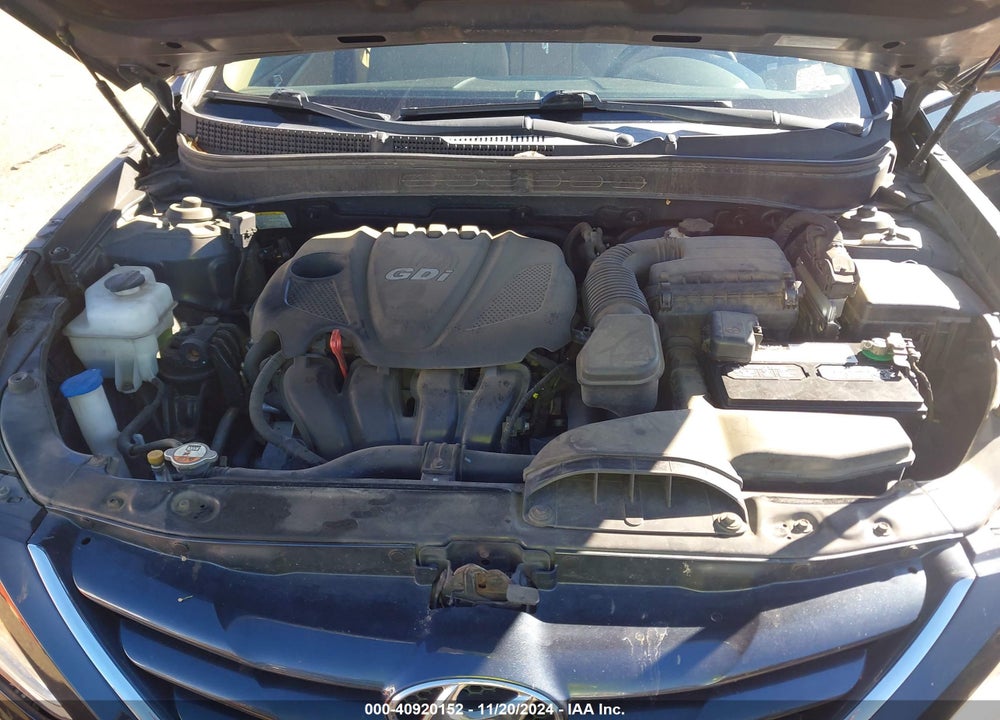 2013 HYUNDAI SONATA GLS VIN: 5NPEB4AC9DH584066
