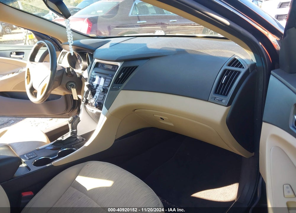 2013 HYUNDAI SONATA GLS VIN: 5NPEB4AC9DH584066