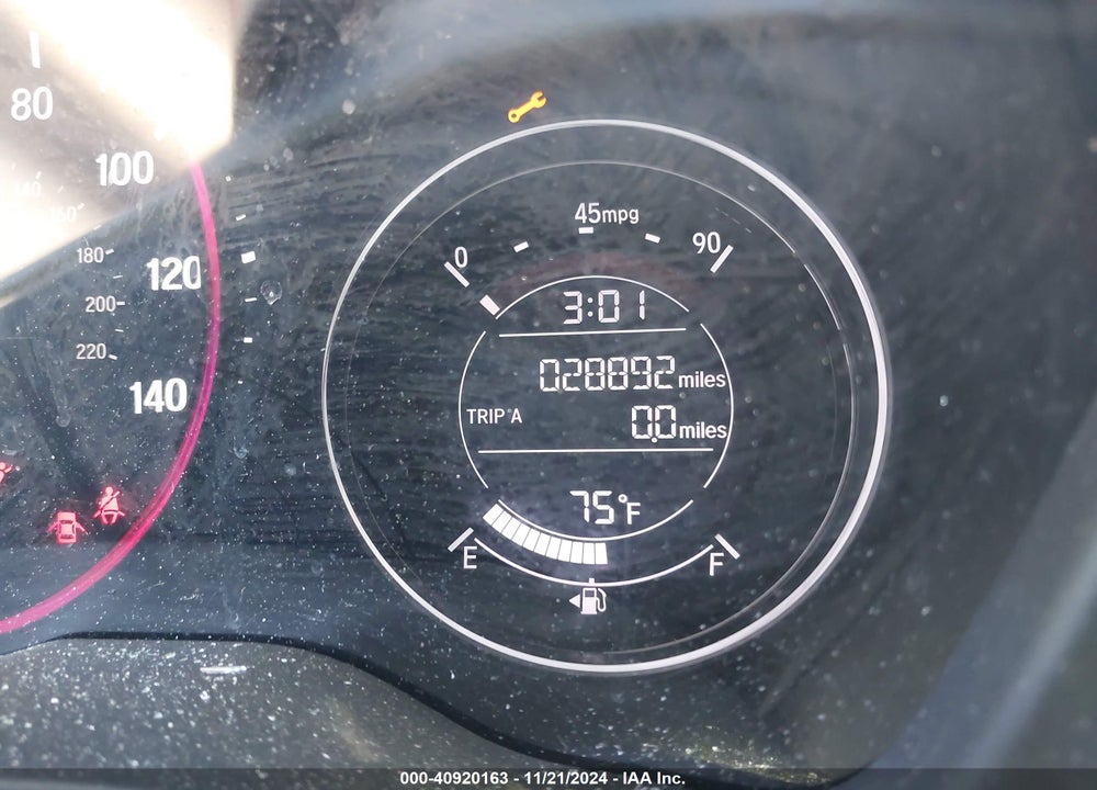 2021 HONDA HR-V AWD LX VIN: 3CZRU6H37MM733253