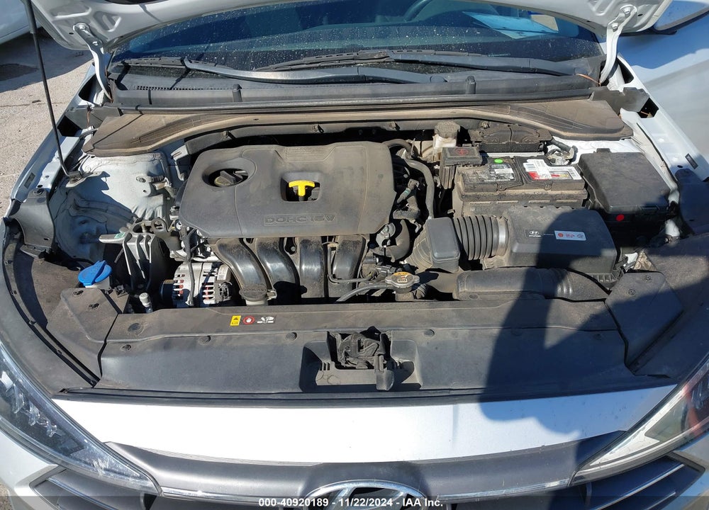2019 HYUNDAI ELANTRA VIN: 5NPD84LF0KH472321