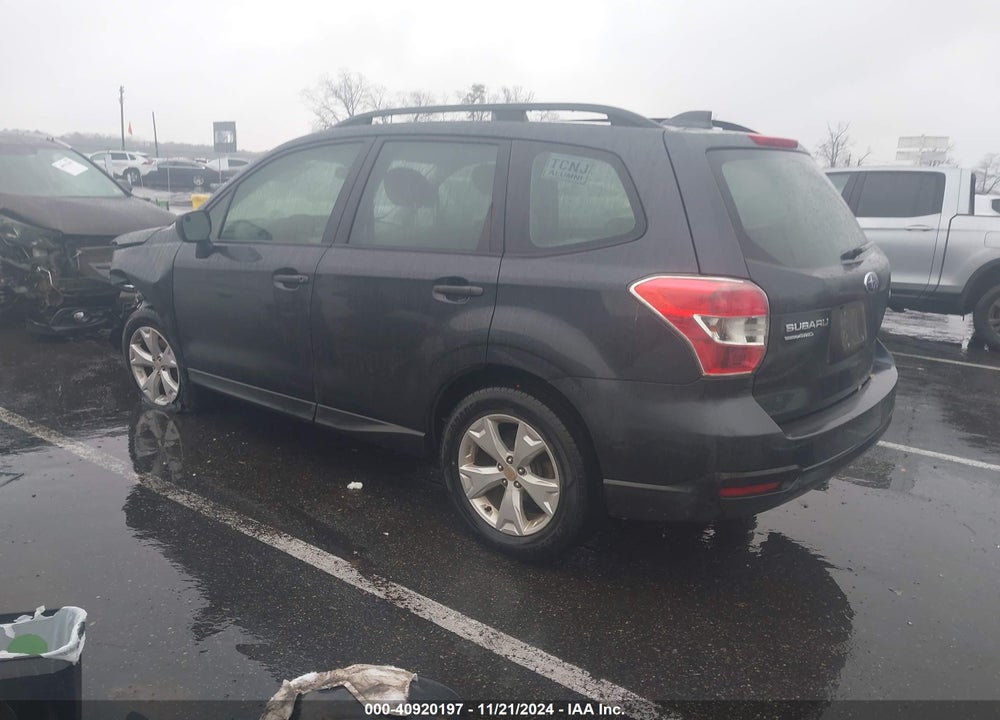 2016 SUBARU FORESTER 2.5I VIN: JF2SJABC4GH408713