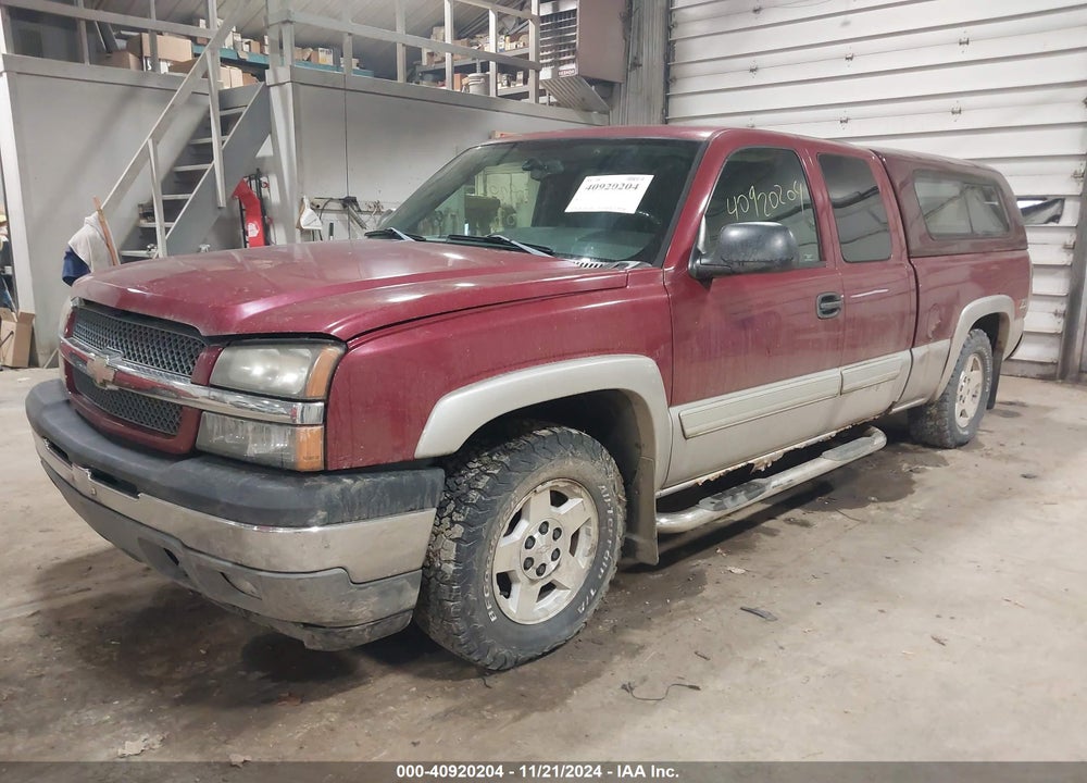 2005 CHEVROLET SILVERADO 1500 Z71 VIN: 1GCEK19B55Z268622