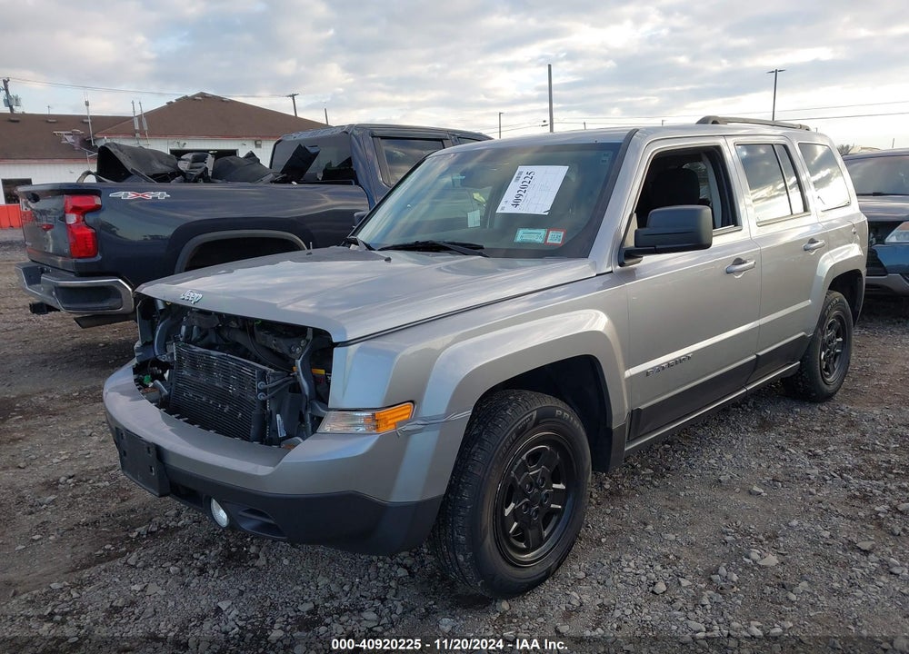 2016 JEEP PATRIOT SPORT VIN: 1C4NJPBA5GD734735