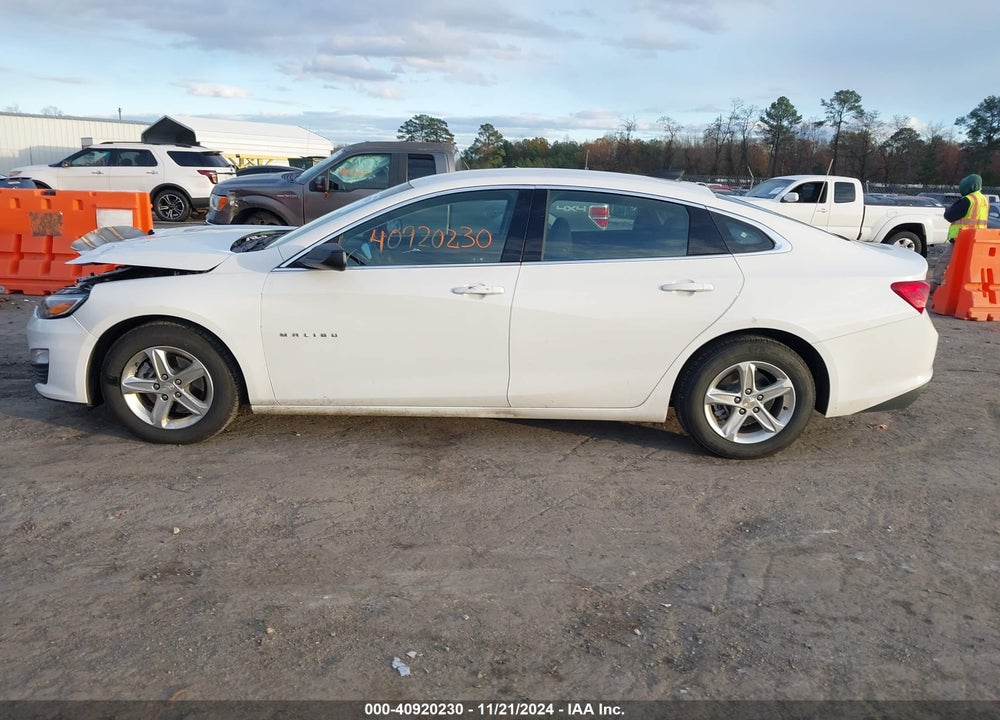 2022 CHEVROLET MALIBU FWD LS VIN: 1G1ZB5ST7NF209089