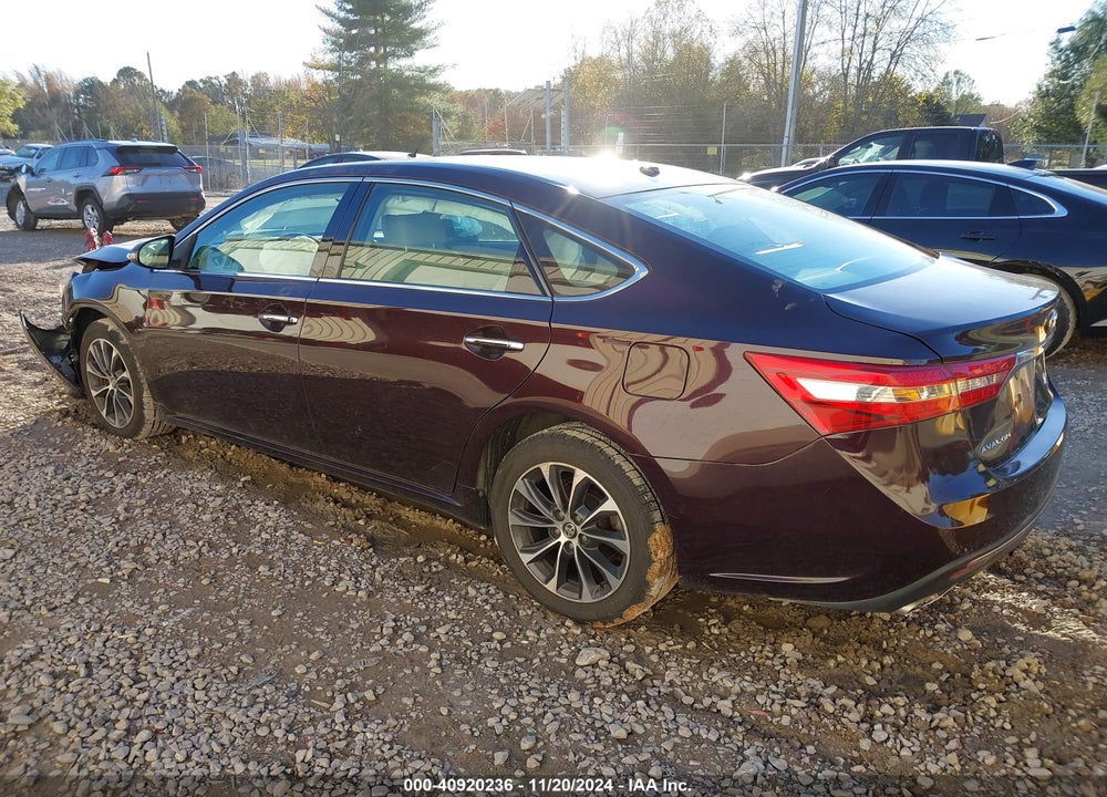 2017 TOYOTA AVALON VIN: 4T1BK1EB7HU250628