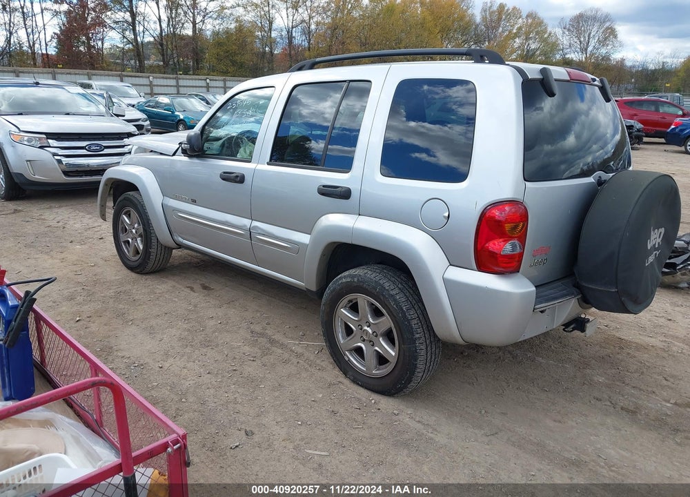 2003 JEEP LIBERTY LIMITED VIN: 1J4GK58K63W625526