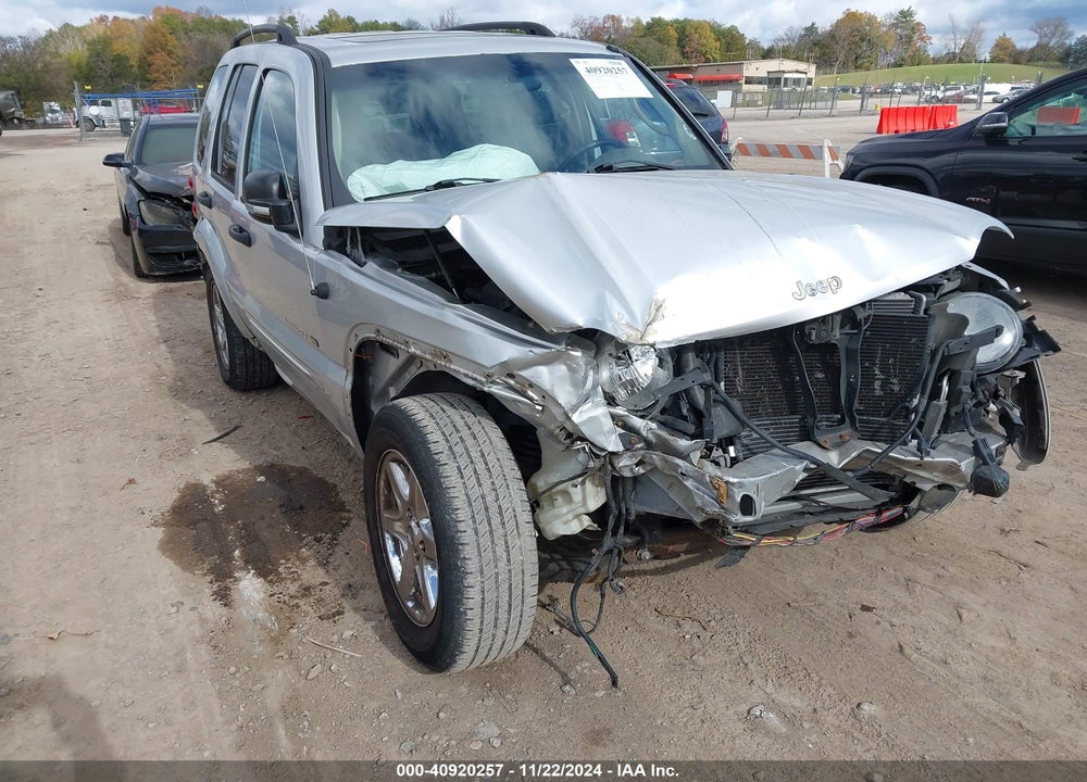 2003 JEEP LIBERTY LIMITED VIN: 1J4GK58K63W625526
