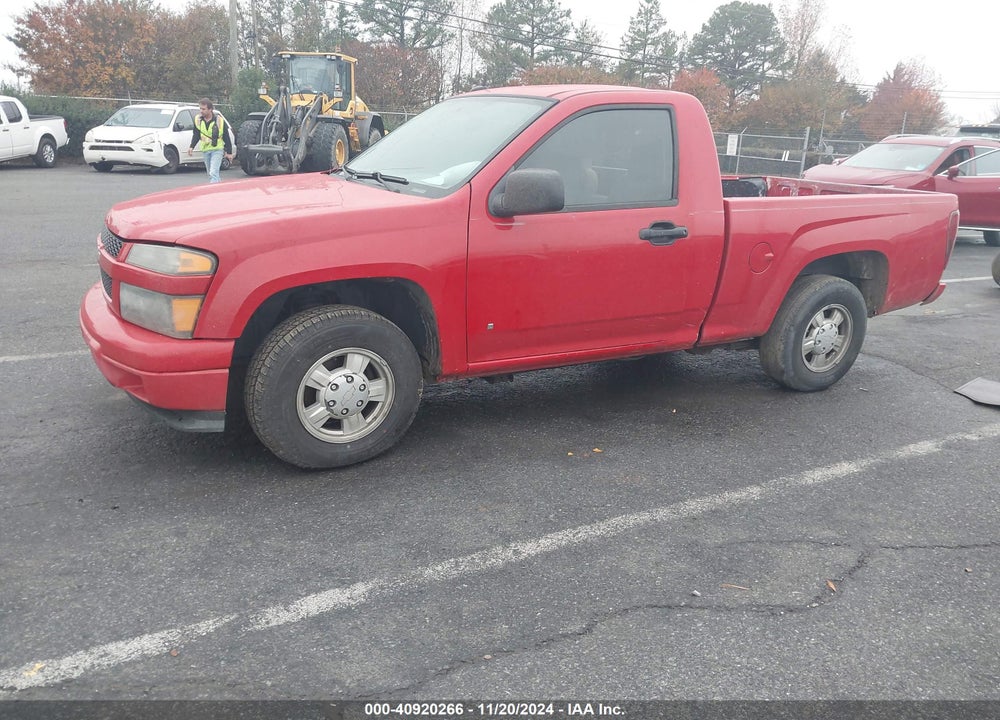 2008 CHEVROLET COLORADO LS VIN: 1GCCS149388110270