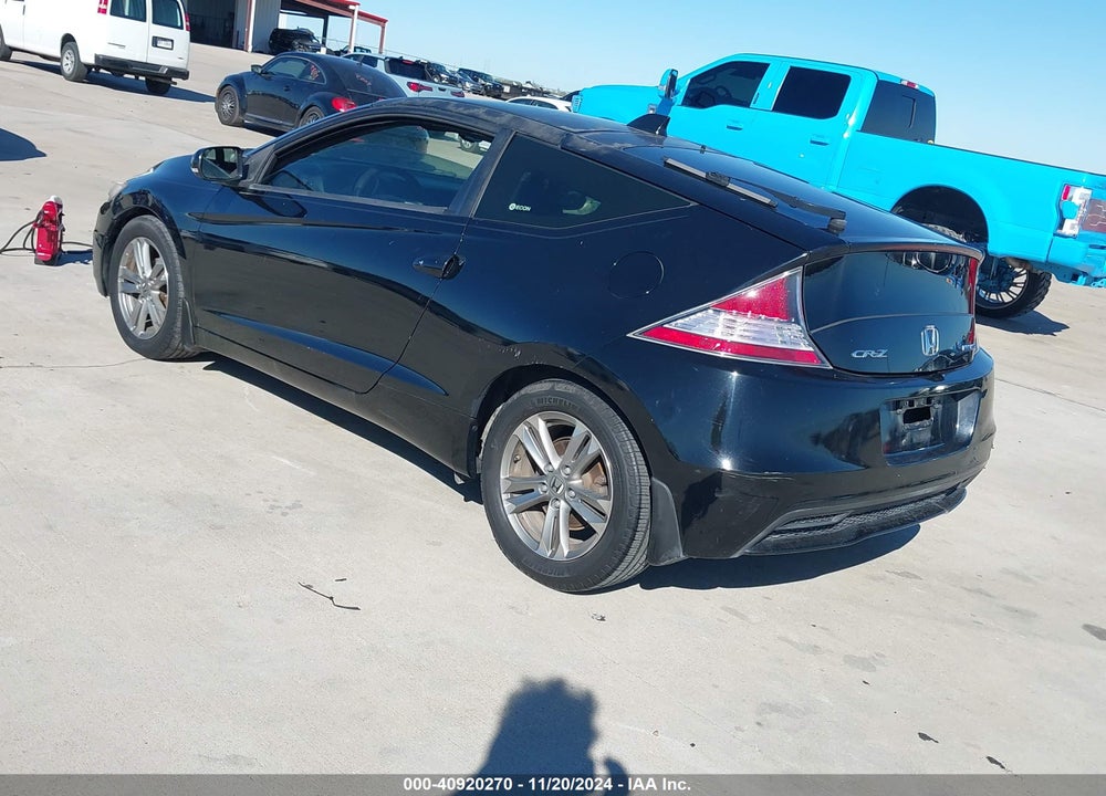 2013 HONDA CR-Z VIN: JHMZF1D49DS003979