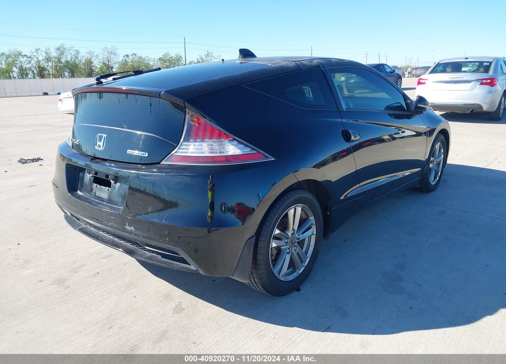 2013 HONDA CR-Z VIN: JHMZF1D49DS003979