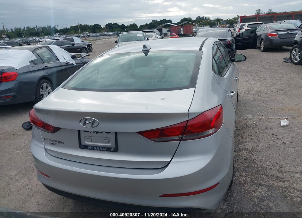 2017 HYUNDAI ELANTRA SE VIN: KMHD74LF3HU147014