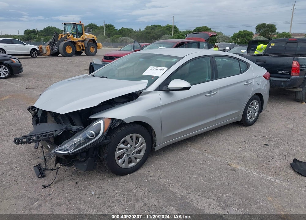 2017 HYUNDAI ELANTRA SE VIN: KMHD74LF3HU147014