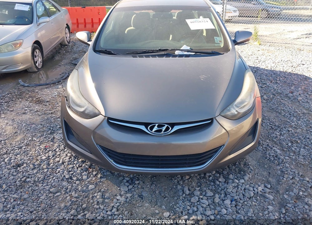 2015 HYUNDAI ELANTRA SE VIN: 5NPDH4AE2FH592587