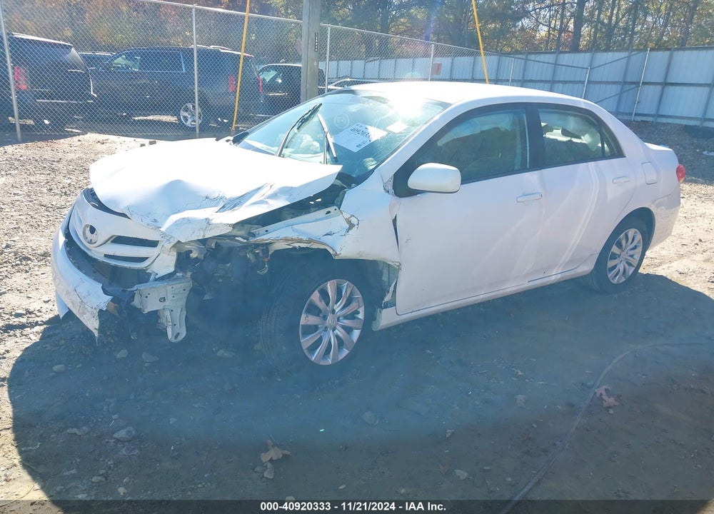 2012 TOYOTA COROLLA LE VIN: 2T1BU4EE8CC906870