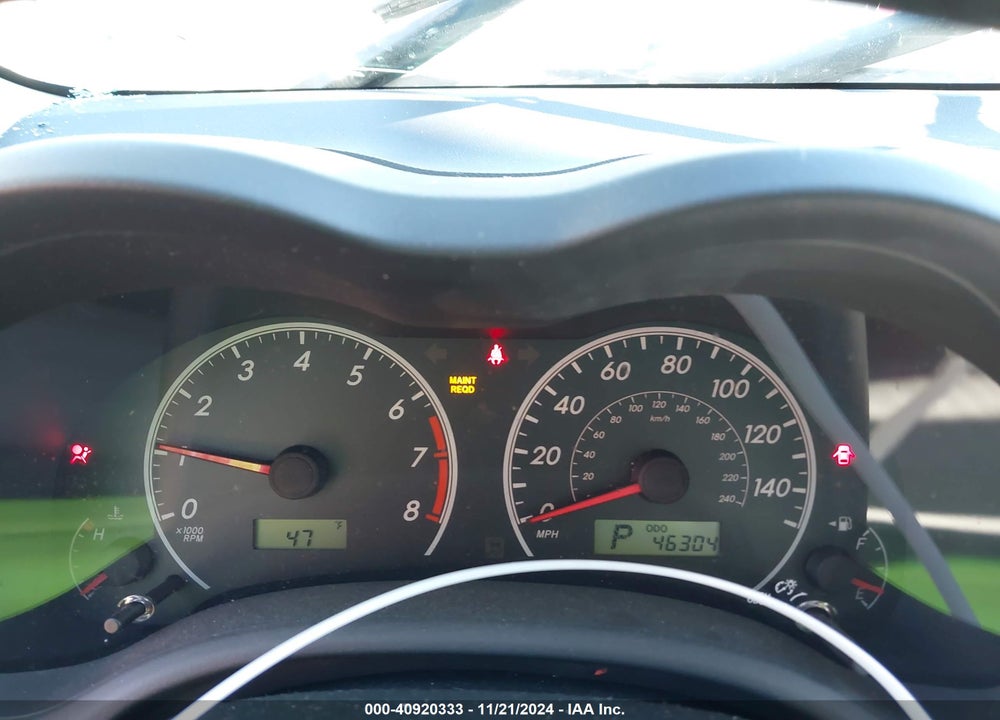 2012 TOYOTA COROLLA LE VIN: 2T1BU4EE8CC906870