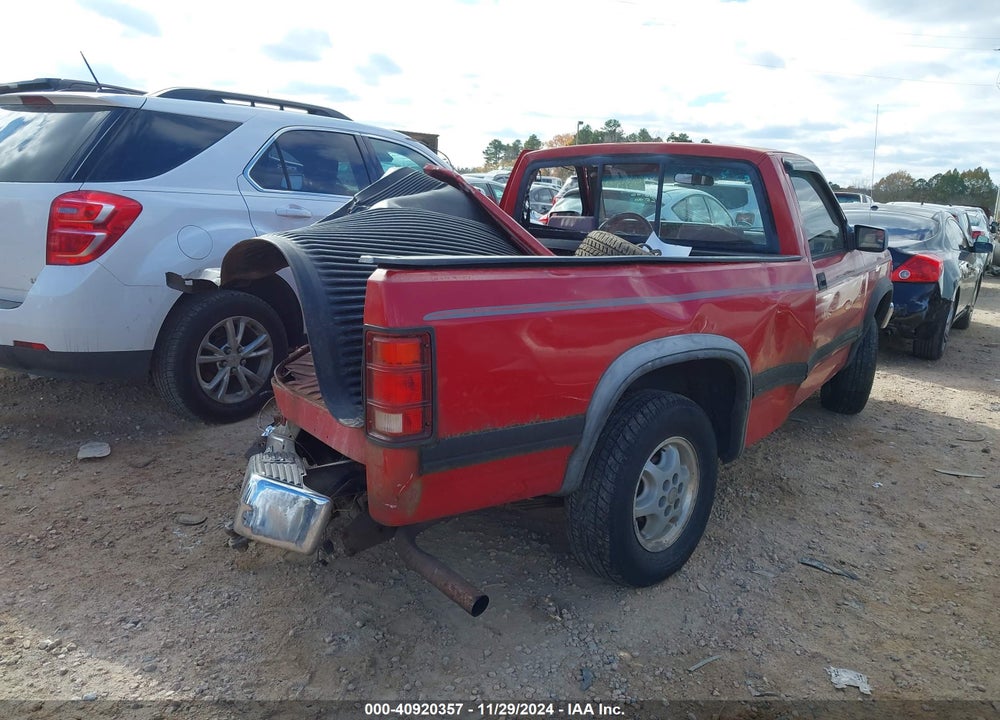 1995 DODGE DAKOTA VIN: 1B7GL26X1SS266317
