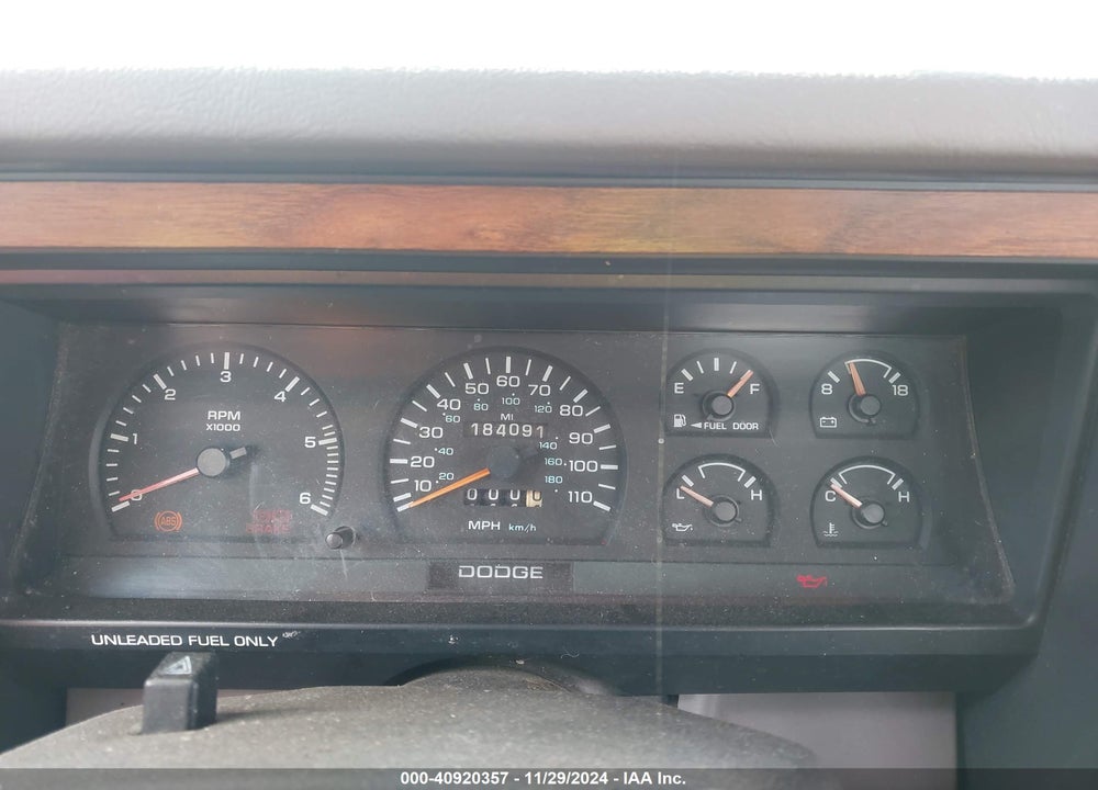 1995 DODGE DAKOTA VIN: 1B7GL26X1SS266317