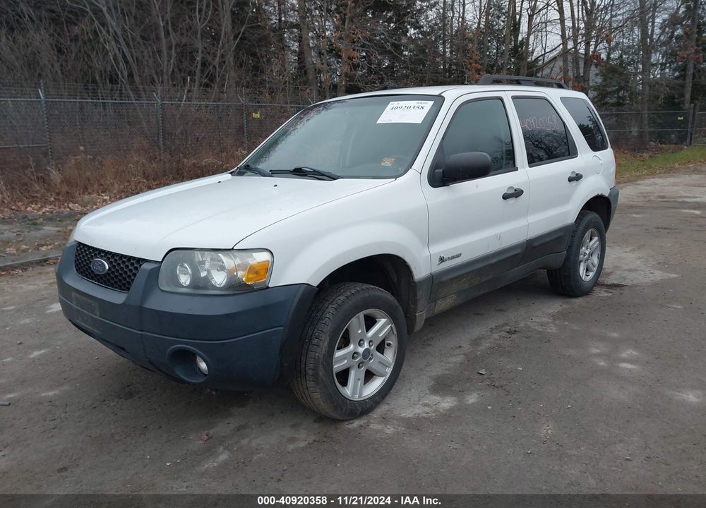2007 FORD ESCAPE HYBRID VIN: 1FMYU49HX7KC04063