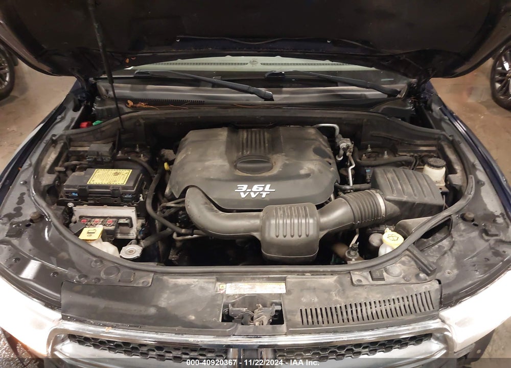 2012 DODGE DURANGO SXT VIN: 1C4RDJAG5CC198137