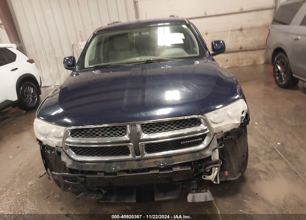 2012 DODGE DURANGO SXT VIN: 1C4RDJAG5CC198137