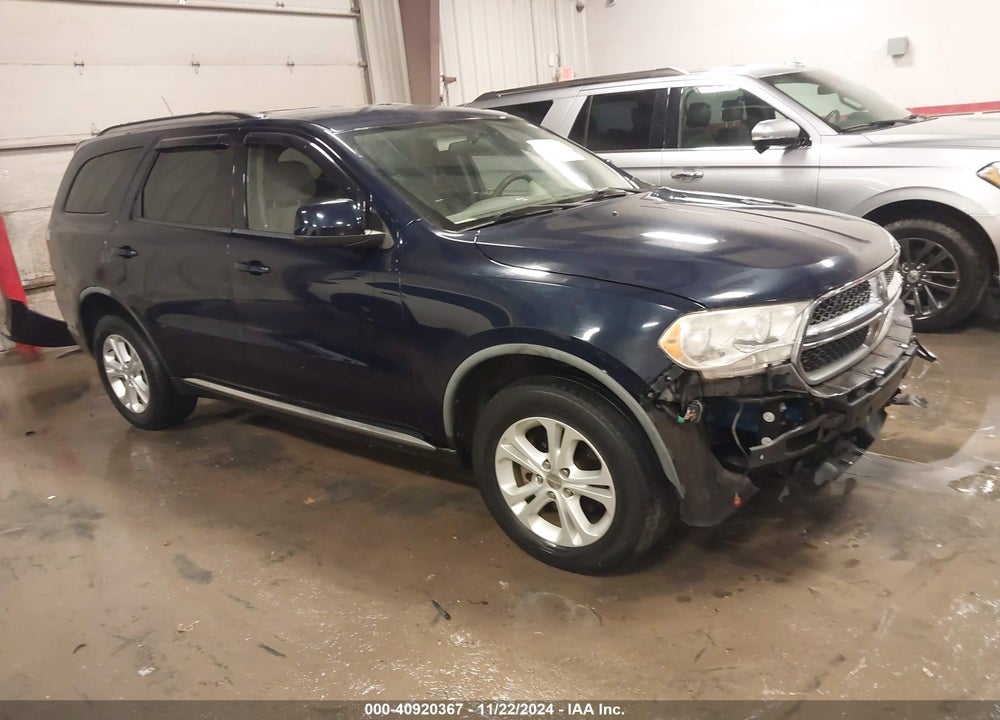 2012 DODGE DURANGO SXT VIN: 1C4RDJAG5CC198137