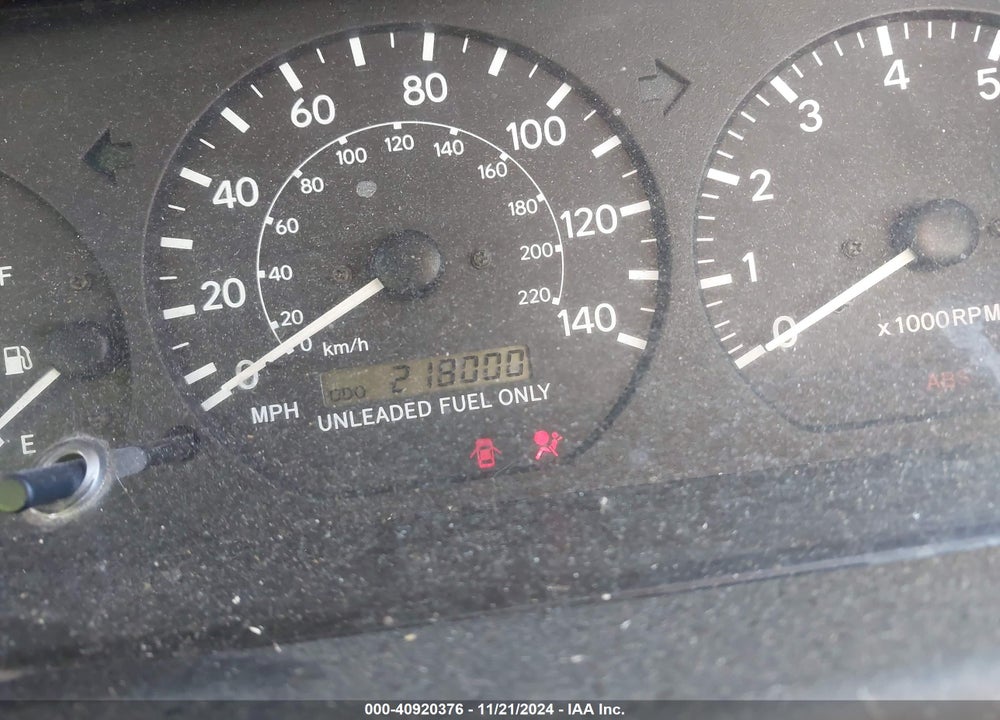 1999 TOYOTA CAMRY LE VIN: 4T1BG22K5XU444181