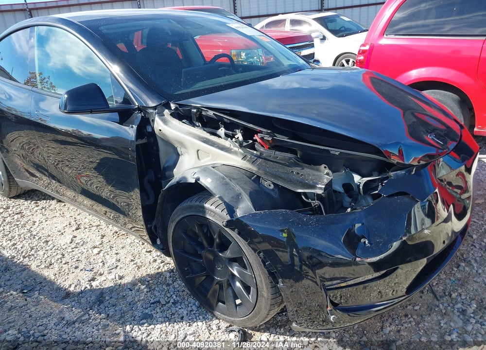 2021 TESLA MODEL Y LONG RANGE DUAL MOTOR ALL-WHEEL DRIVE VIN: 5YJYGDEE7MF185651