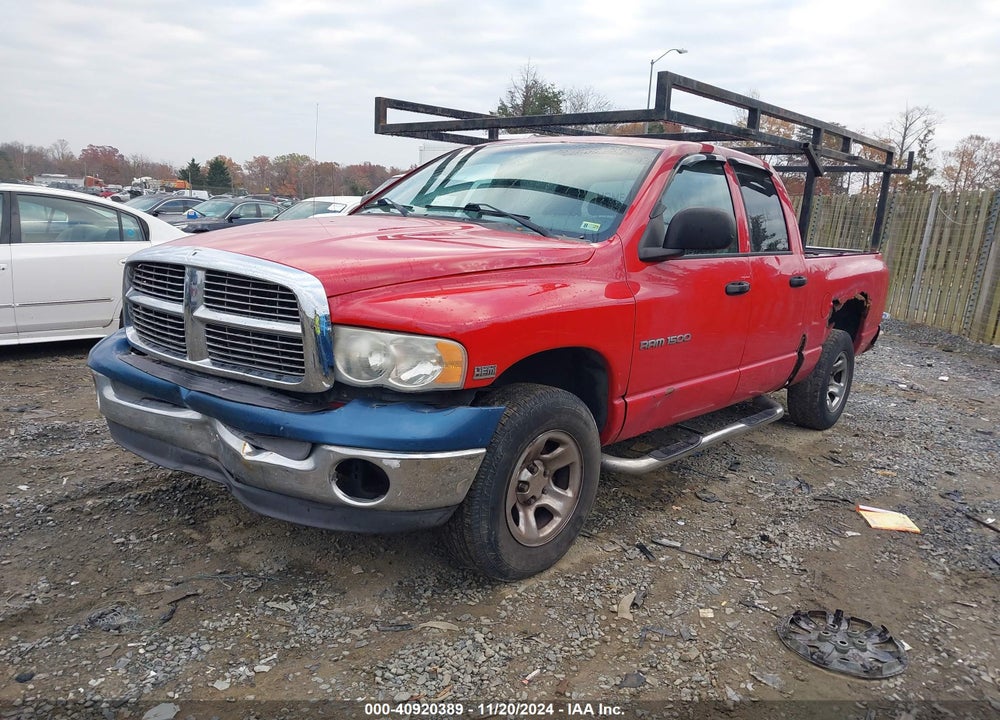 2004 DODGE RAM 1500 SLT/LARAMIE VIN: 1D7HU18D14S785553