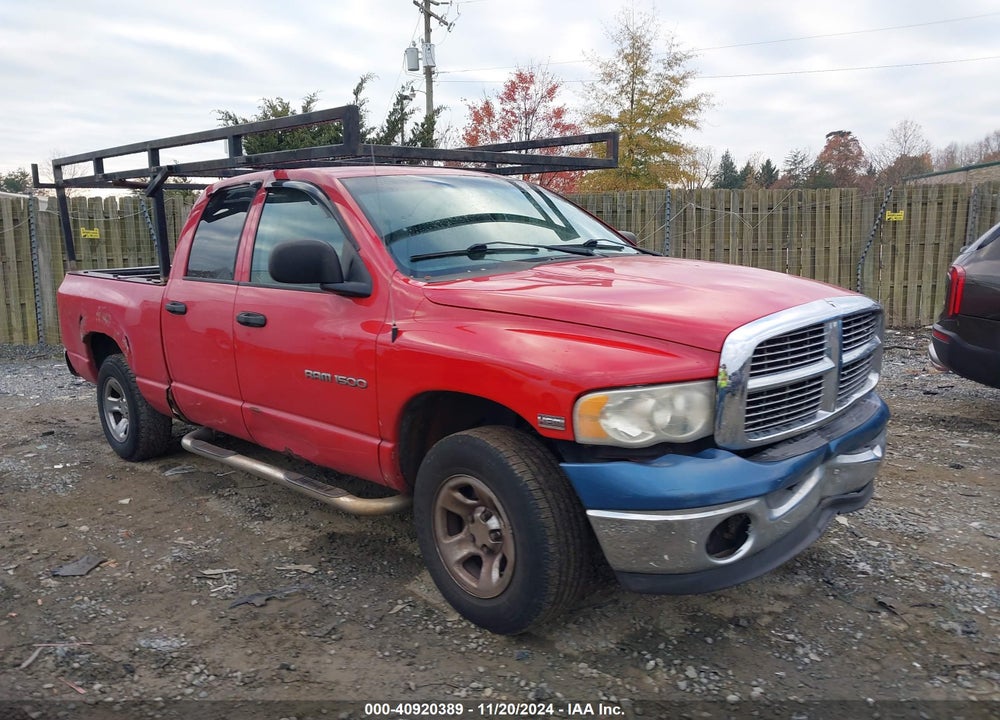 2004 DODGE RAM 1500 SLT/LARAMIE VIN: 1D7HU18D14S785553