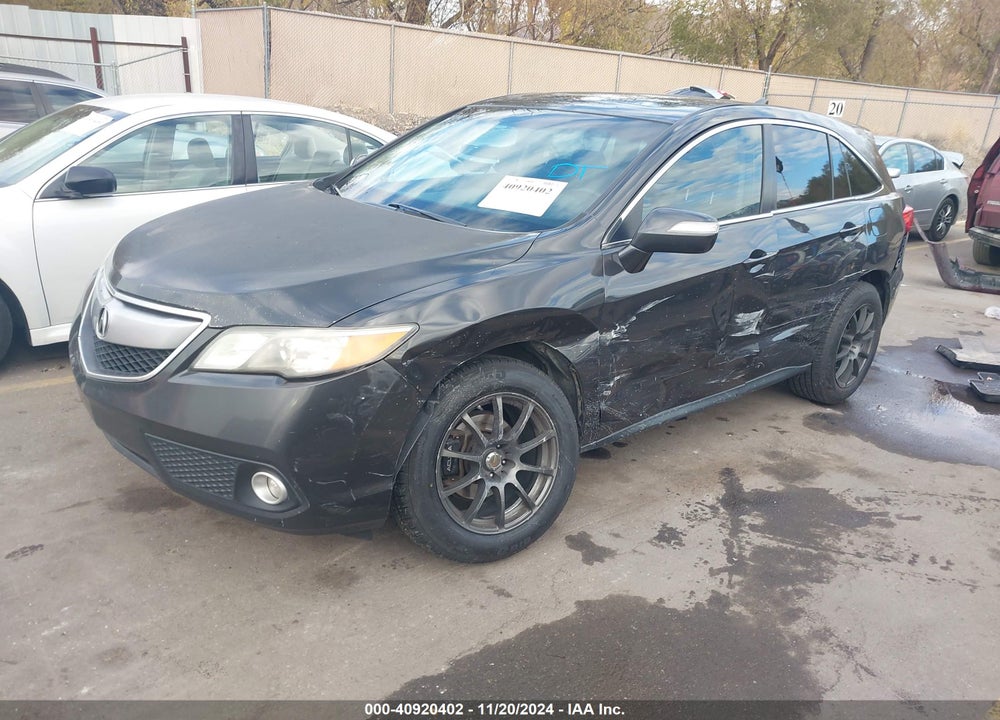 2014 ACURA RDX VIN: 5J8TB4H38EL015382
