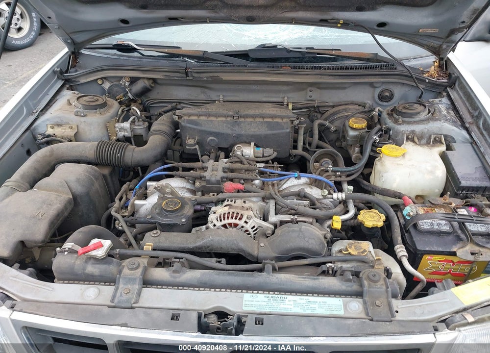 2000 SUBARU FORESTER S VIN: JF1SF6558YH702455
