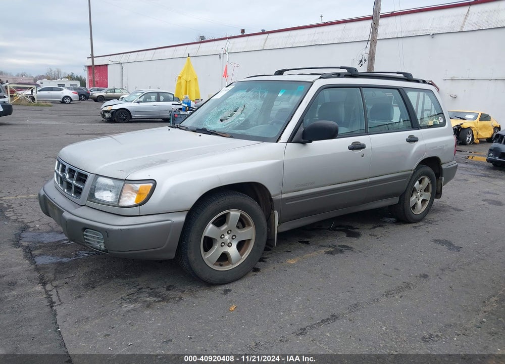 2000 SUBARU FORESTER S VIN: JF1SF6558YH702455