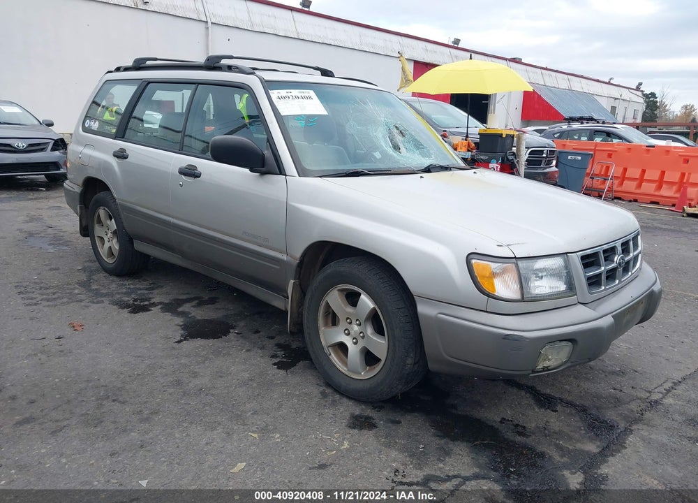 2000 SUBARU FORESTER S VIN: JF1SF6558YH702455