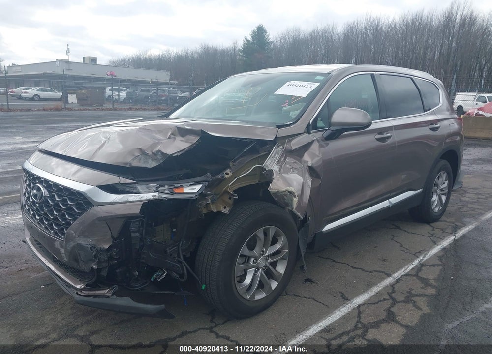 2020 HYUNDAI SANTA FE SEL VIN: 5NMS3CAD2LH179908