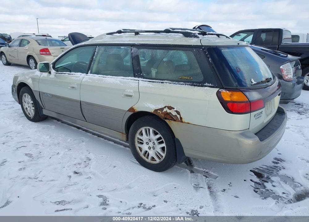 2004 SUBARU OUTBACK LIMITED VIN: 4S3BH686647607420