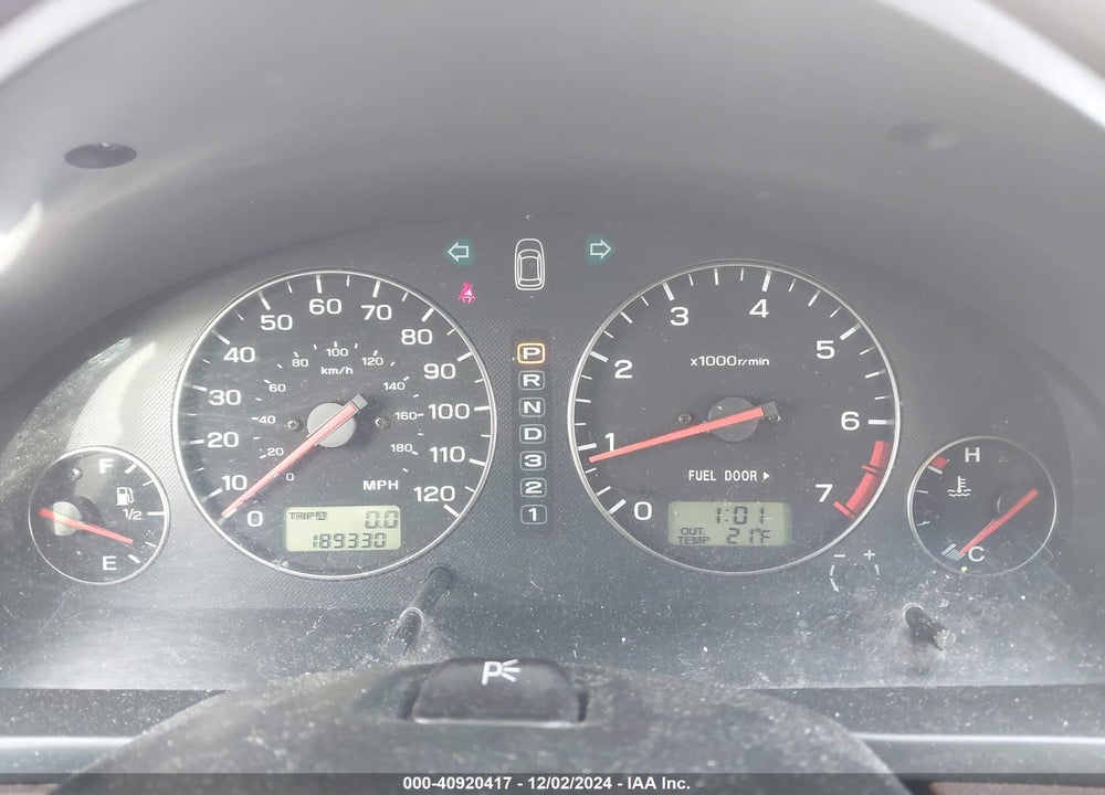 2004 SUBARU OUTBACK LIMITED VIN: 4S3BH686647607420