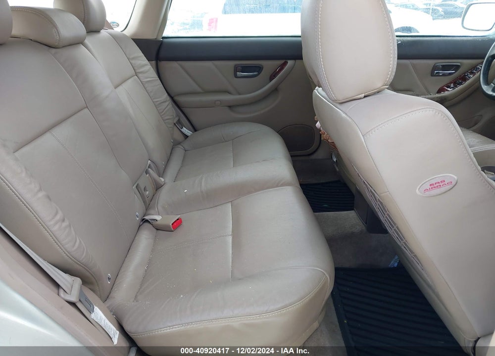 2004 SUBARU OUTBACK LIMITED VIN: 4S3BH686647607420