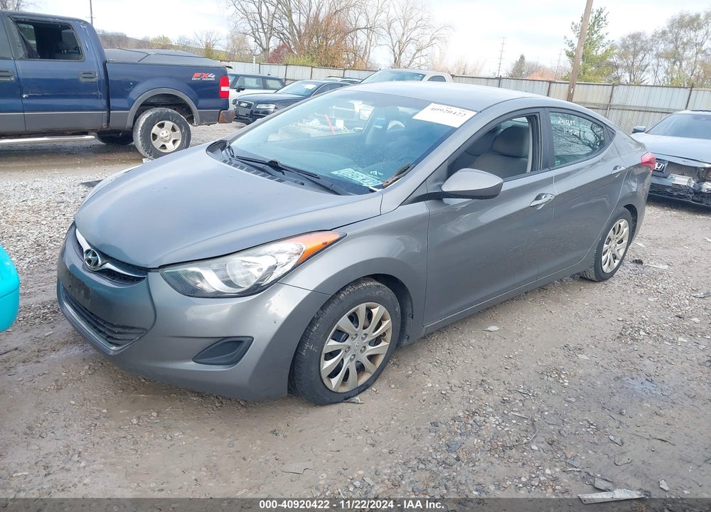 2013 HYUNDAI ELANTRA GLS VIN: 5NPDH4AE1DH193392