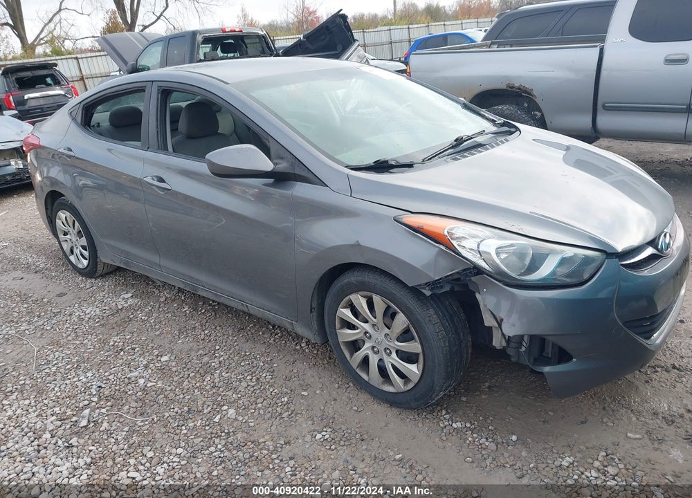 2013 HYUNDAI ELANTRA GLS VIN: 5NPDH4AE1DH193392