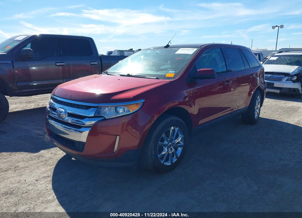 2013 FORD EDGE SEL VIN: 2FMDK3JC1DBA96968
