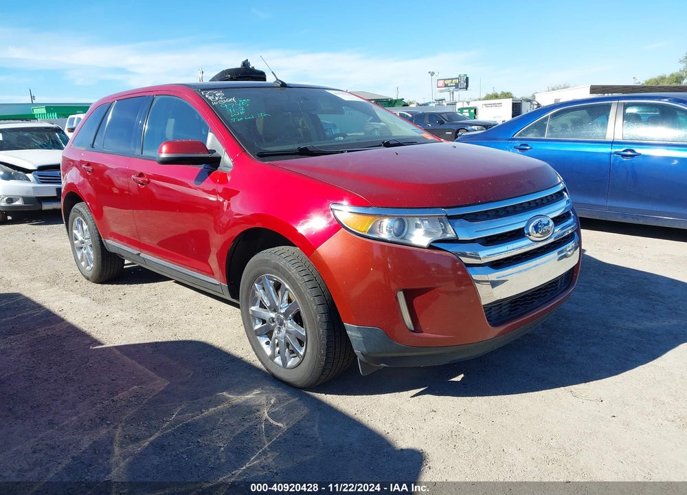 2013 FORD EDGE SEL VIN: 2FMDK3JC1DBA96968