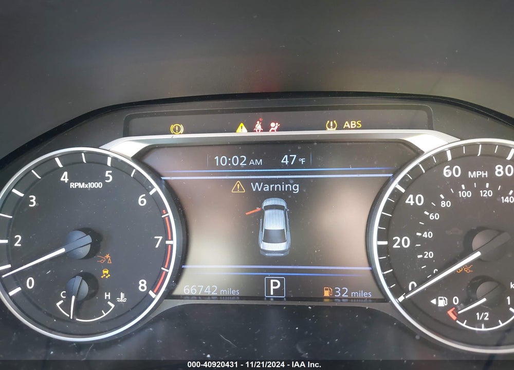 2021 NISSAN ALTIMA SV FWD VIN: 1N4BL4DVXMN406766