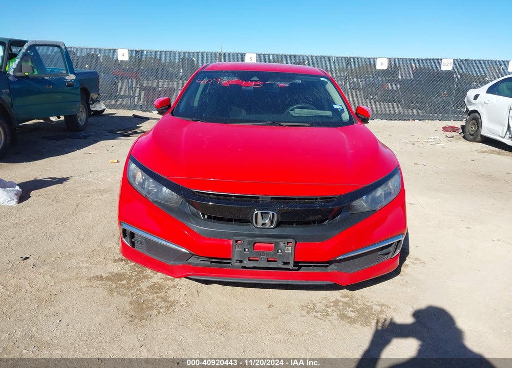 2020 HONDA CIVIC VIN: 2HGFC2F61LH580353