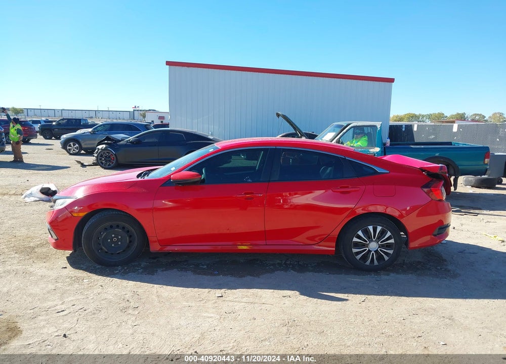 2020 HONDA CIVIC VIN: 2HGFC2F61LH580353