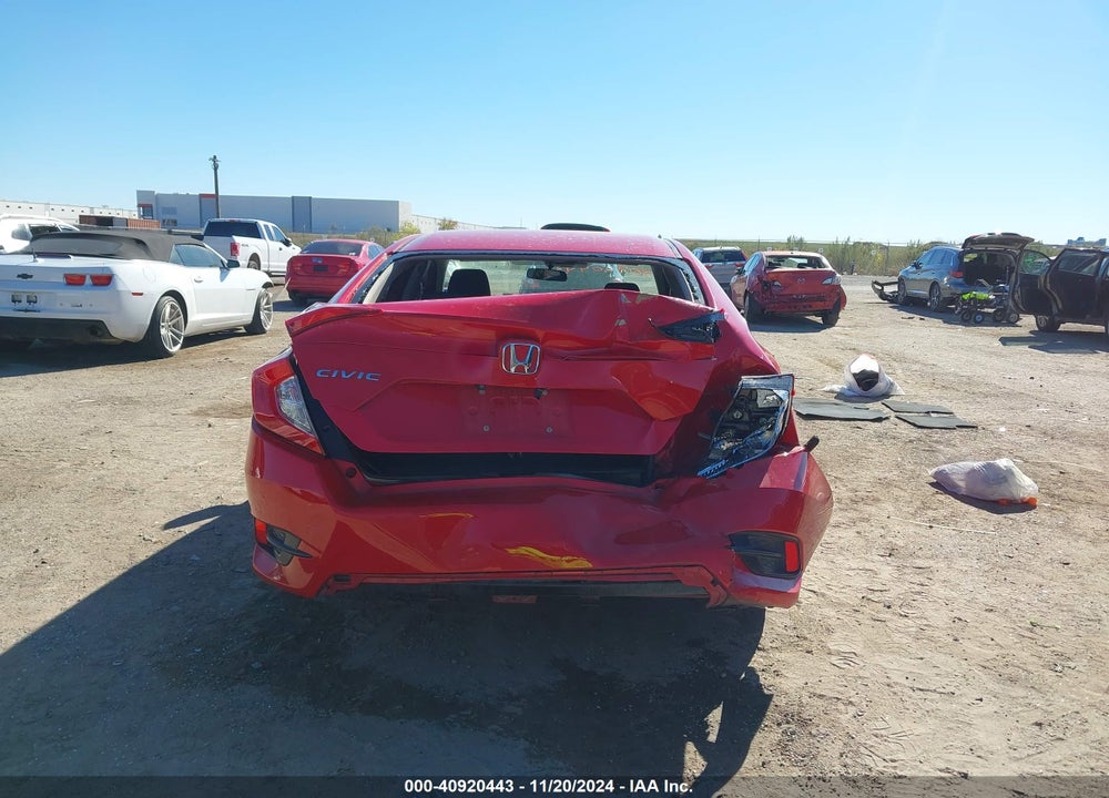 2020 HONDA CIVIC VIN: 2HGFC2F61LH580353