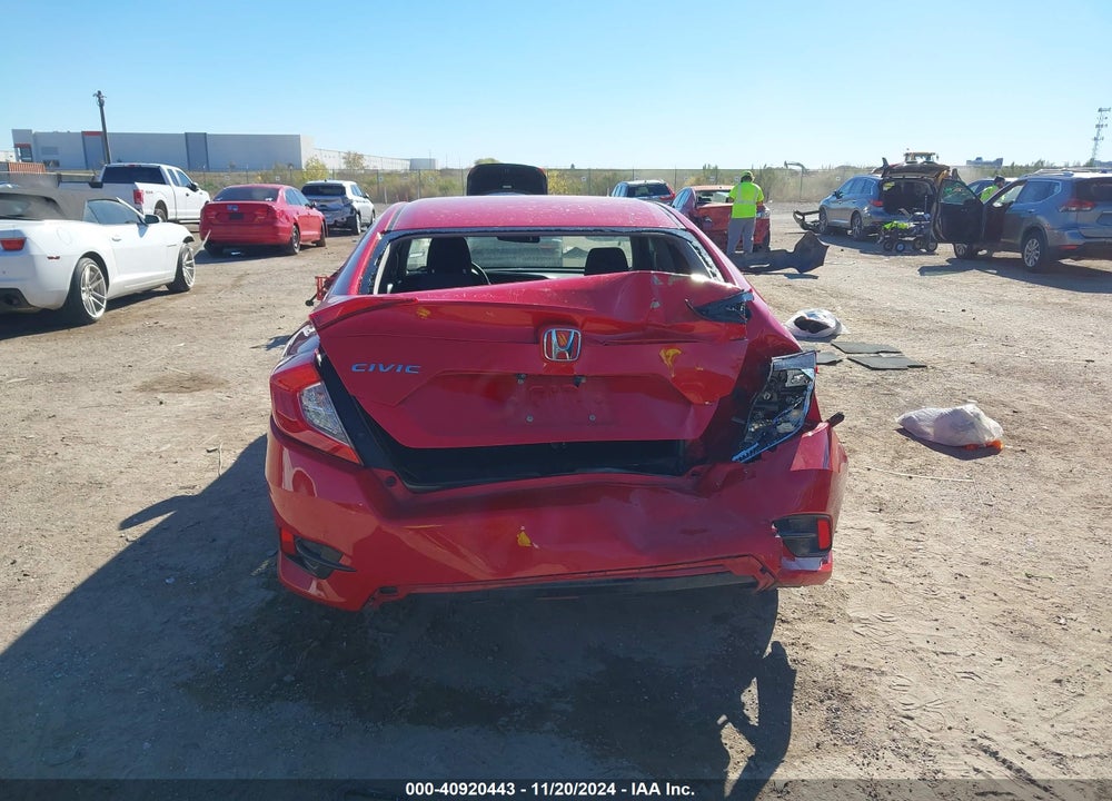 2020 HONDA CIVIC VIN: 2HGFC2F61LH580353