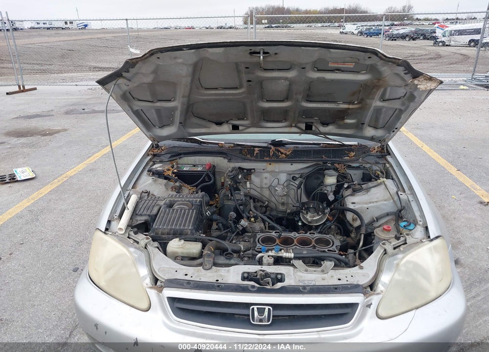 2000 HONDA CIVIC EX VIN: 1HGEJ8240YL053522