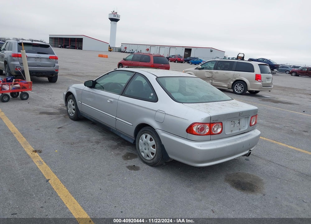 2000 HONDA CIVIC EX VIN: 1HGEJ8240YL053522